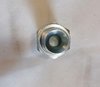 1/4" x 1/4" bsp Solid male adaptor undrilled